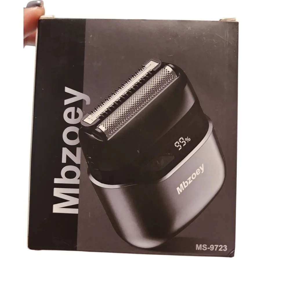 Mbzoey Electric Foil Shavers for Men: Mini Electric Razor for Face IPX7 Waterp